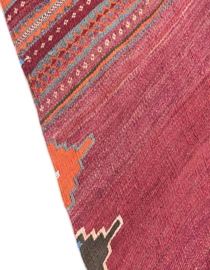 Detail image of  3' 1 x 3' 6  Hand Woven Kilim Modern Wool Square Rug