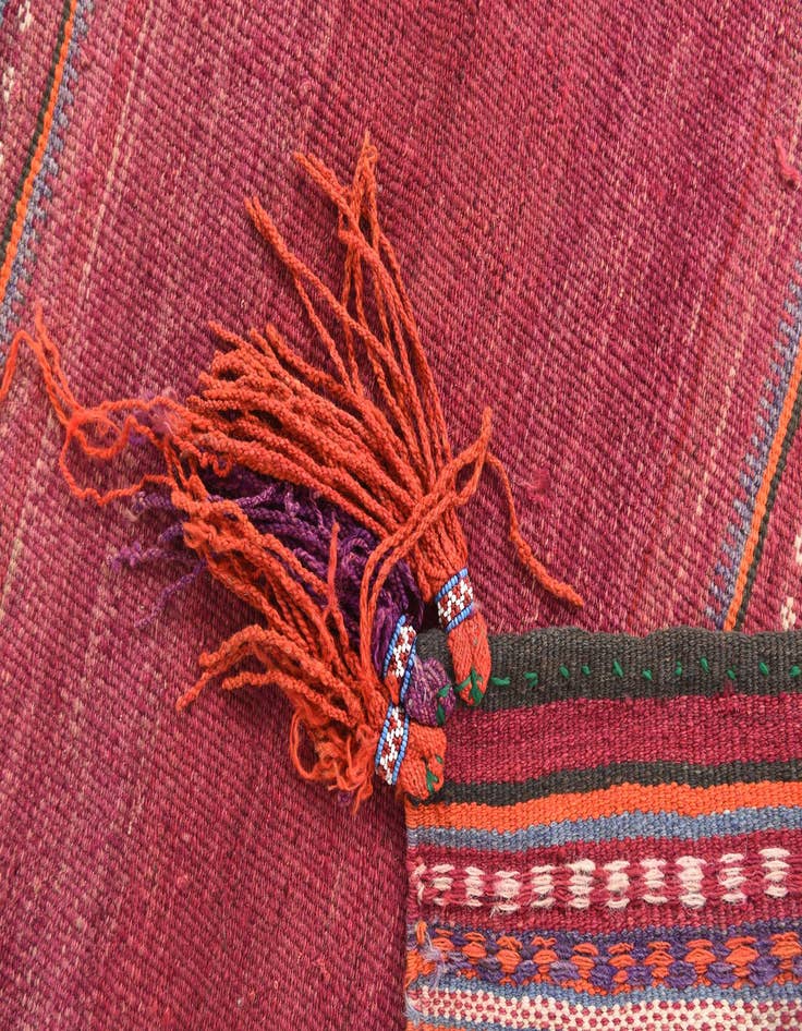 Detail image of  3' 1 x 3' 6  Hand Woven Kilim Modern Wool Square Rug