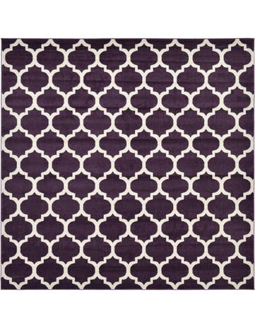 10' x 10' Lattice Square Rug