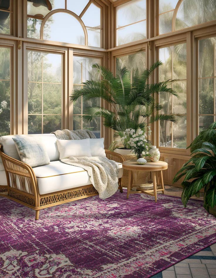 Detail image of 8' x 8' Madeline Square Rug