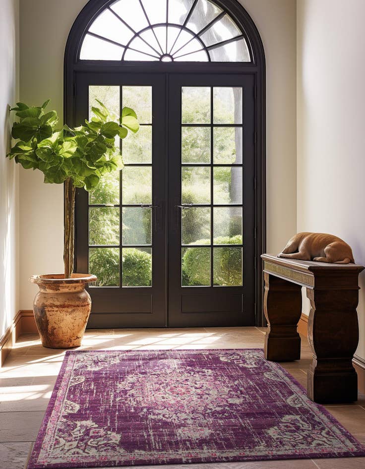 Detail image of 8' x 8' Madeline Square Rug