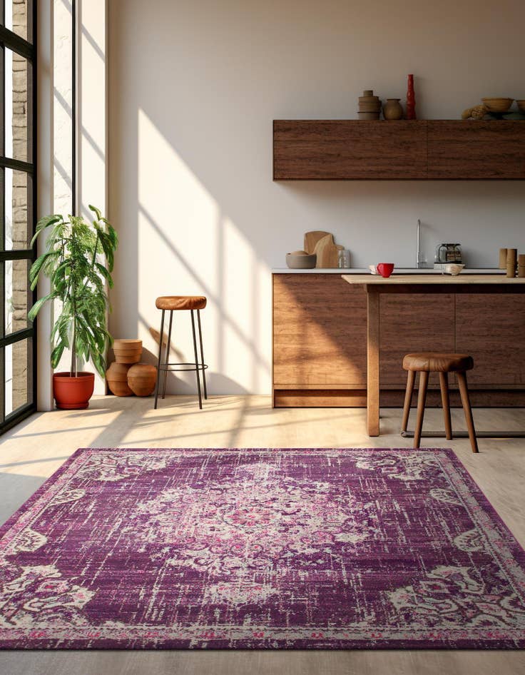 Detail image of 8' x 8' Madeline Square Rug