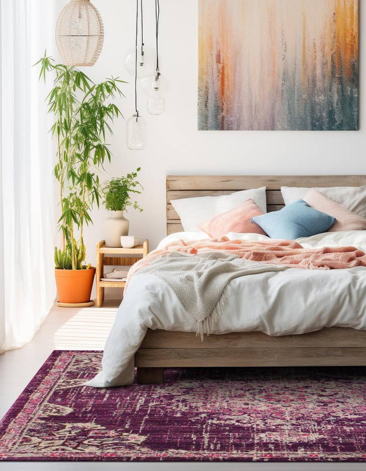 Detail image of 8' x 8' Madeline Square Rug