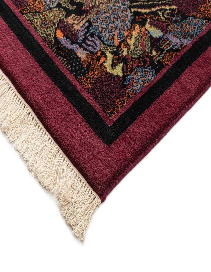 Detail image of  7' 10 x 8' 1  Hand Knotted Tibet Wool Square Rug