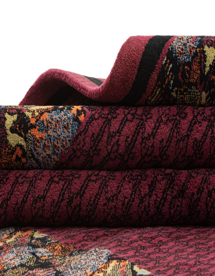 Detail image of  7' 10 x 8' 1  Hand Knotted Tibet Wool Square Rug