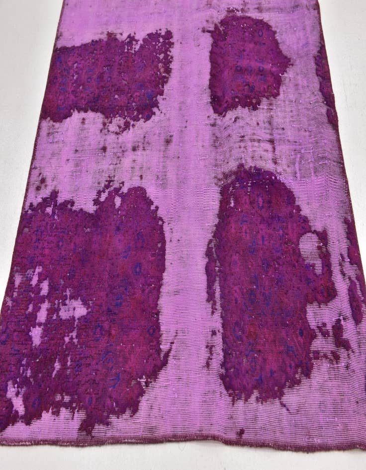 Detail image of  4' 6 x 5' 6  Hand Knotted Ultra Vintage Persian Wool Square Rug