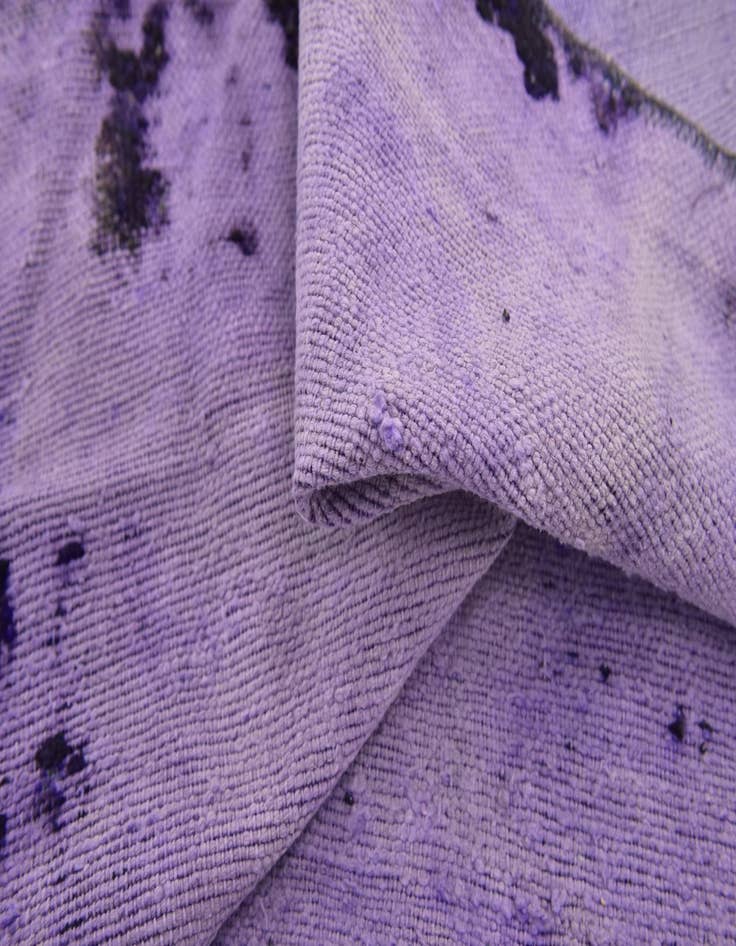 Detail image of  3' 7 x 4' 3  Hand Knotted Ultra Vintage Persian Wool Square Rug