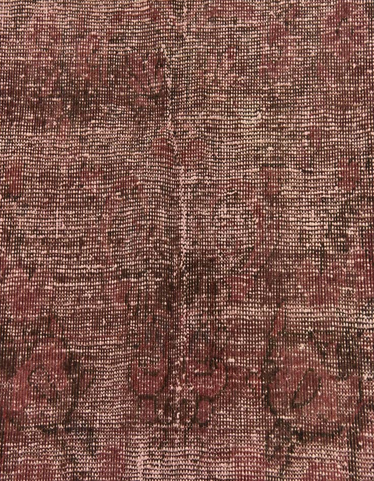 Detail image of  3' 8 x 4'  Hand Knotted Ultra Vintage Persian Wool Square Rug