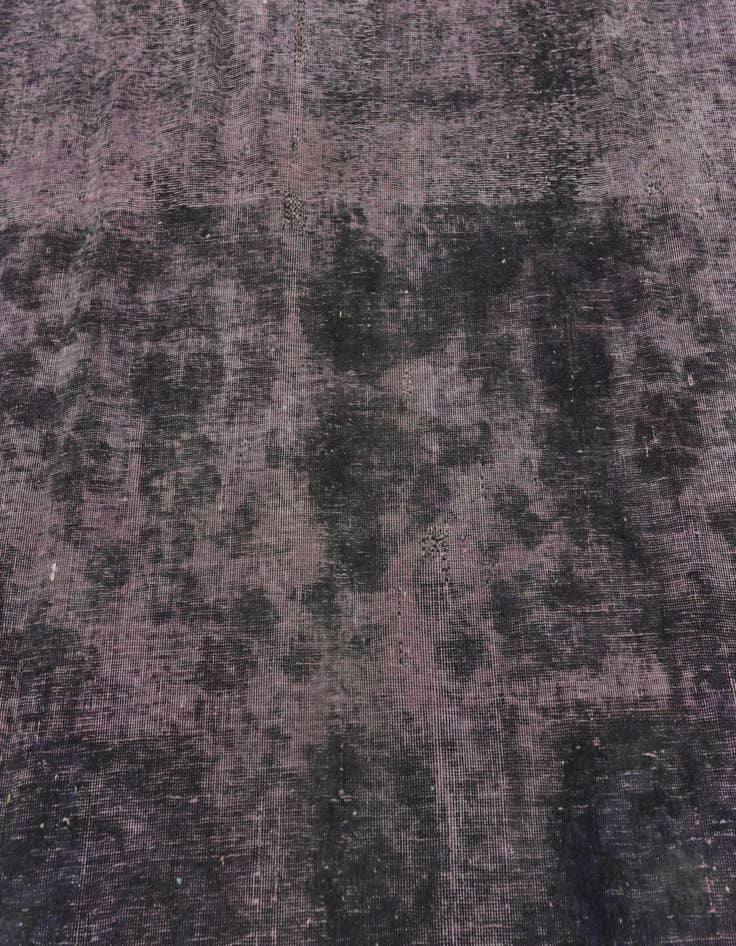 Detail image of  9' x 9' 3  Hand Knotted Ultra Vintage Persian Wool Square Rug