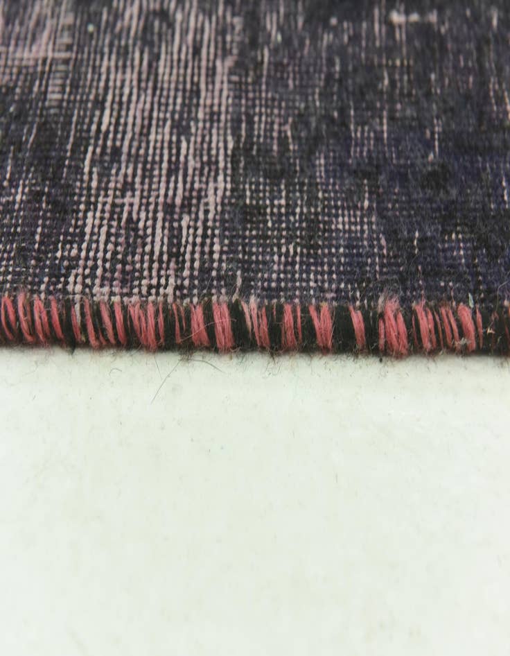 Detail image of  9' x 9' 3  Hand Knotted Ultra Vintage Persian Wool Square Rug