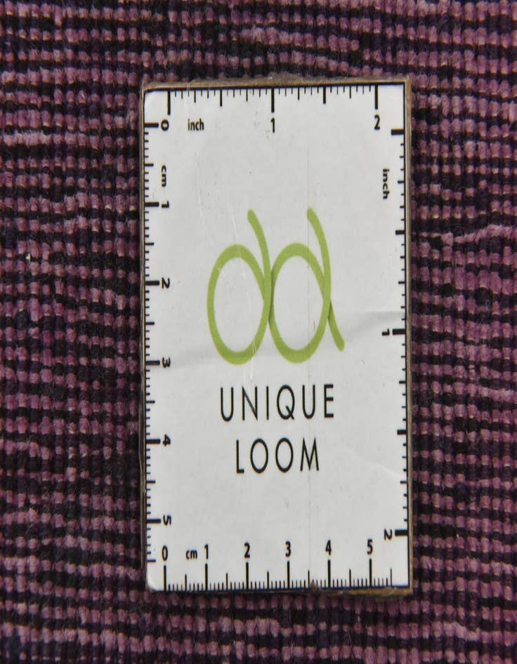 Detail image of  9' x 9' 3  Hand Knotted Ultra Vintage Persian Wool Square Rug