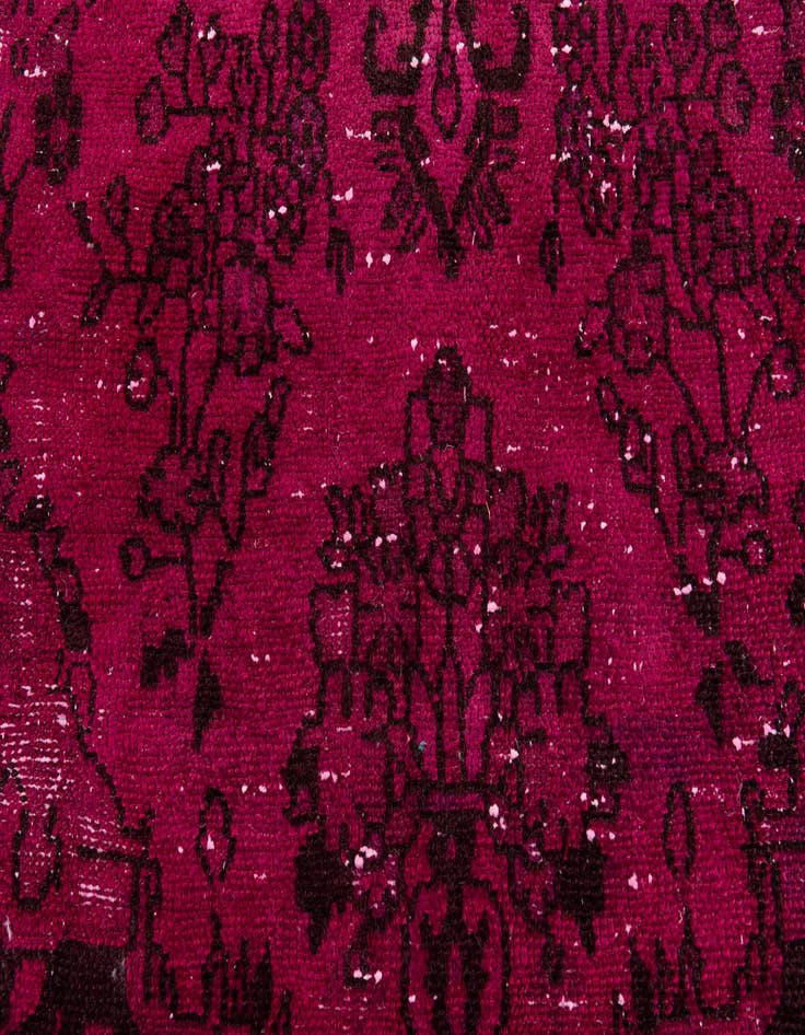 Detail image of  5' 5 x 5' 10  Hand Knotted Ultra Vintage Persian Wool Square Rug