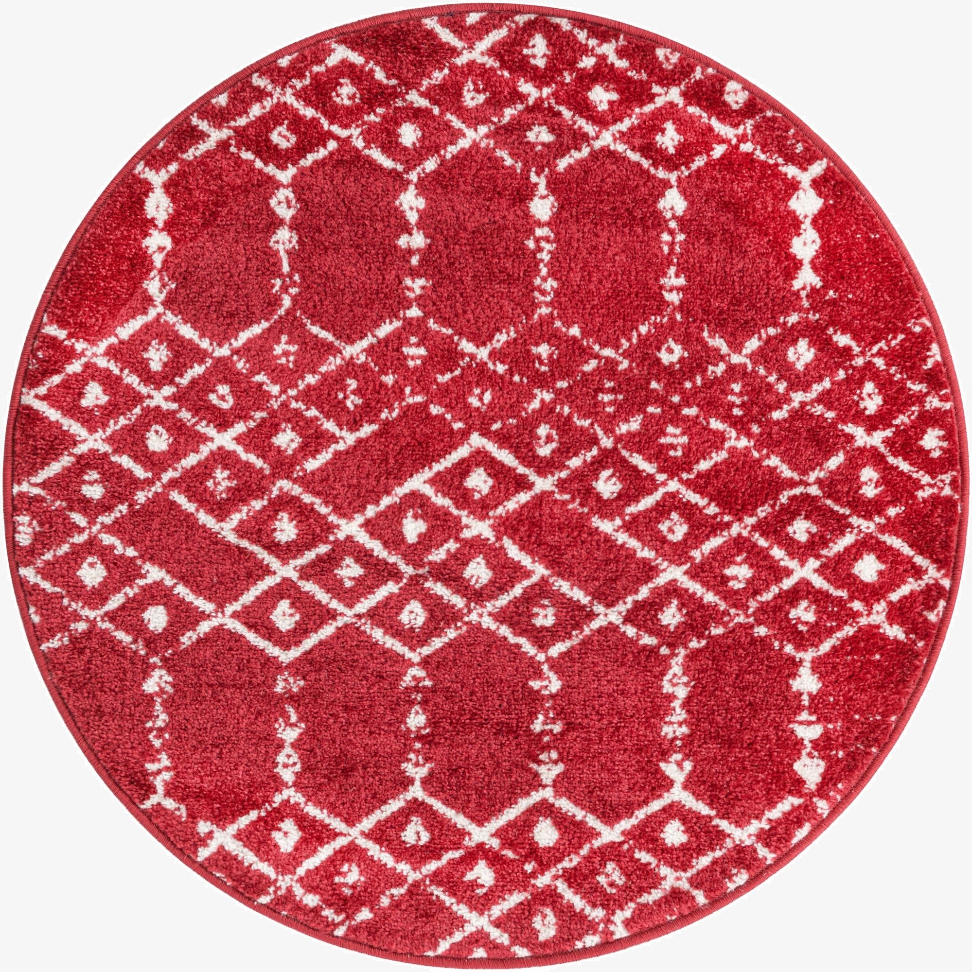  3' x 3' Paxon Trellis Round Rug