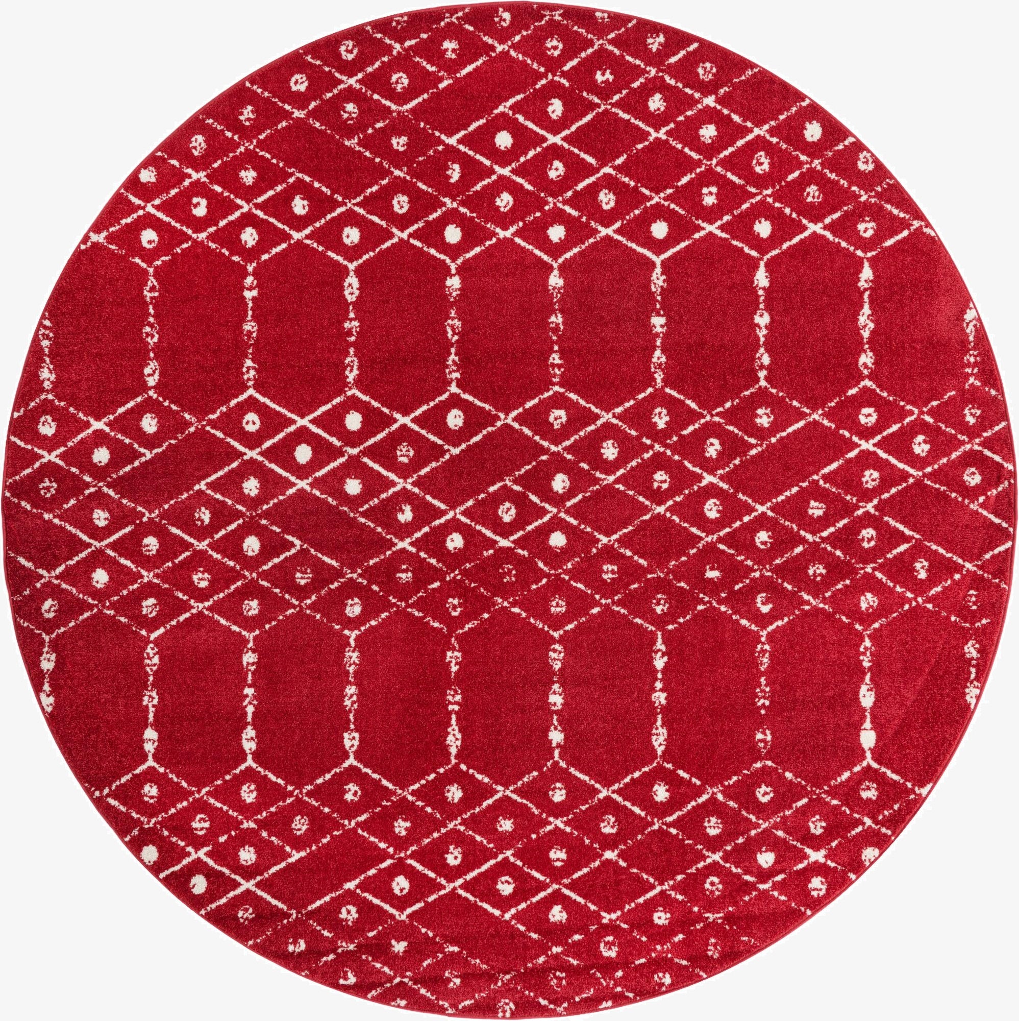  7' 10 x 7' 10 Paxon Trellis Round Rug