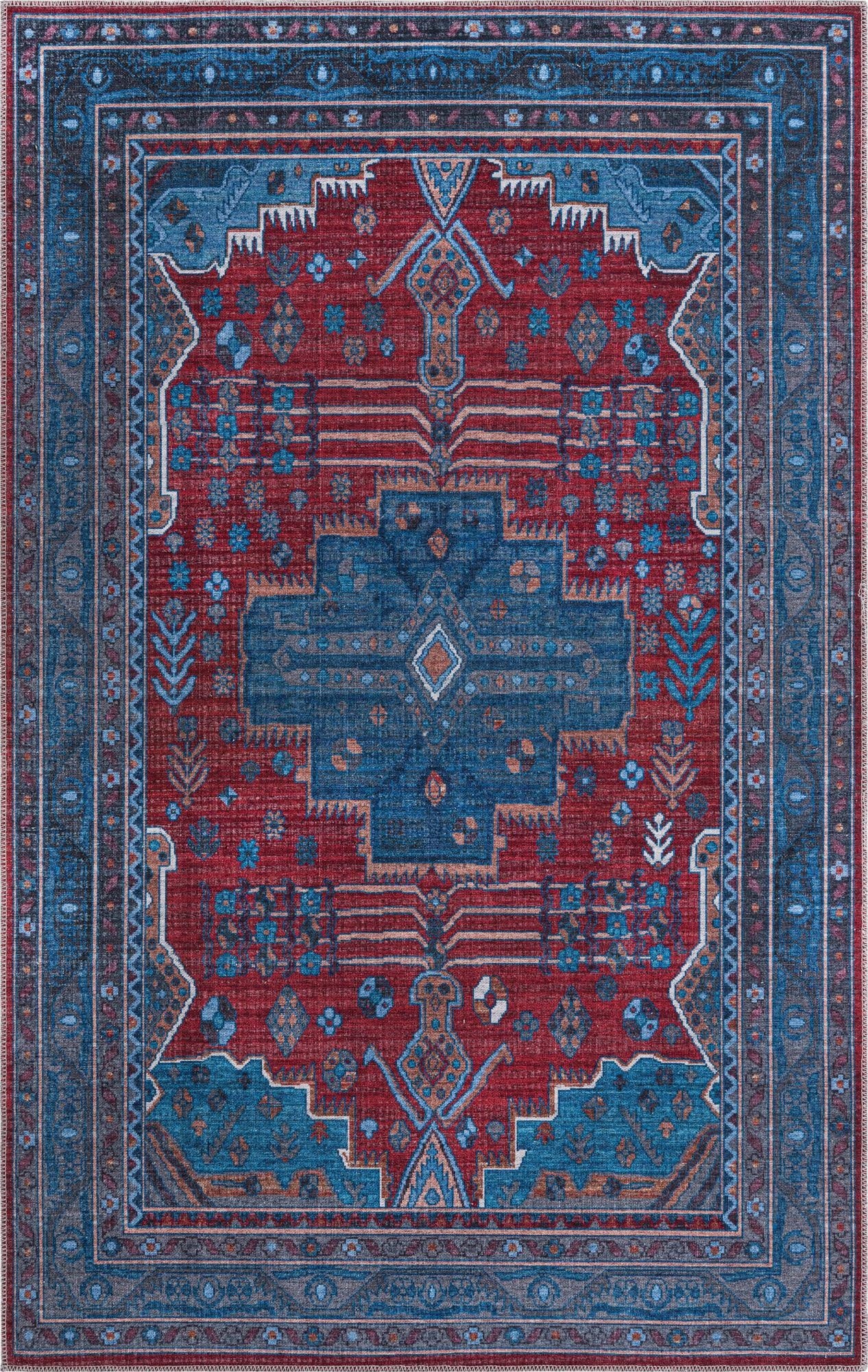  5' 3 x 8'  Washable Mangata Rug