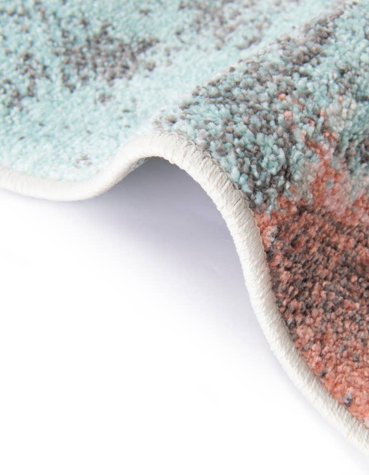 Detail image of  7' 10 x 10' American Flag Whimsy Kids Rug