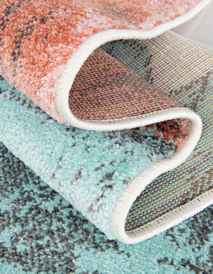 Detail image of  2' 2 x 2' 2 American Flag Whimsy Kids Round Rug