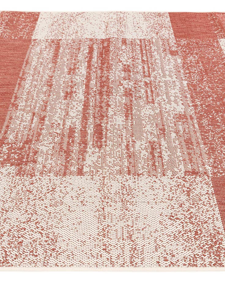 Detail image of  5' 3 x 7' 7  Washable Modern Indoor / Outdoor Rug