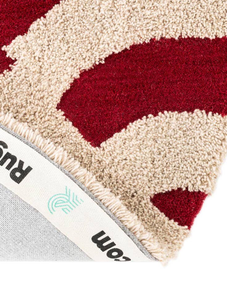 Detail image of  8' x 8' Handtufted Wool Round Rug