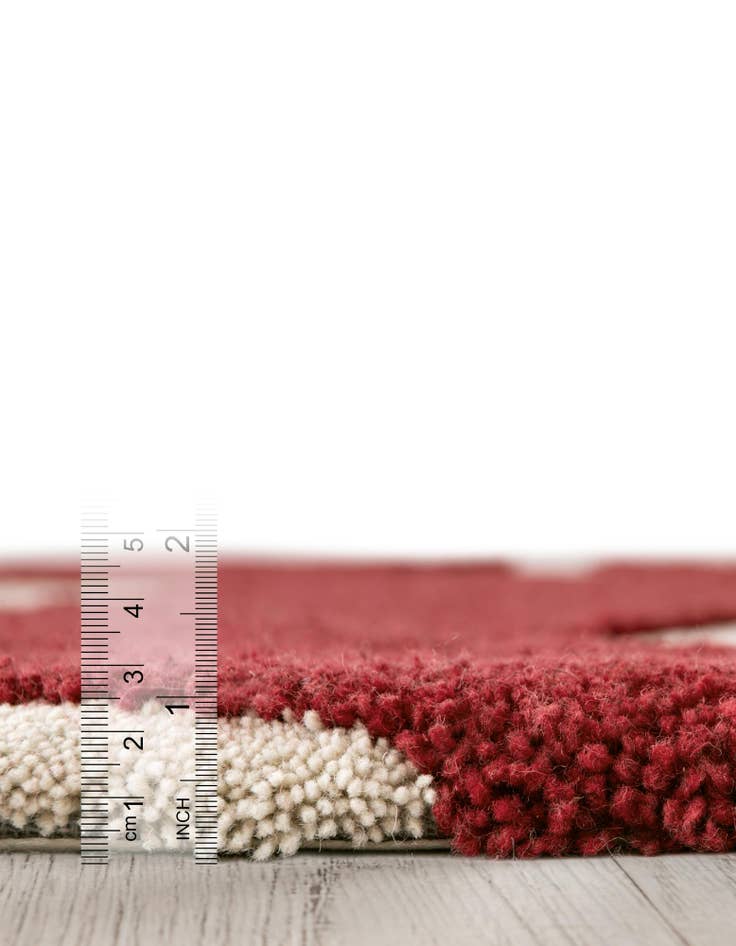 Detail image of  4' 1 x 4' 1 Handtufted Wool Round Rug