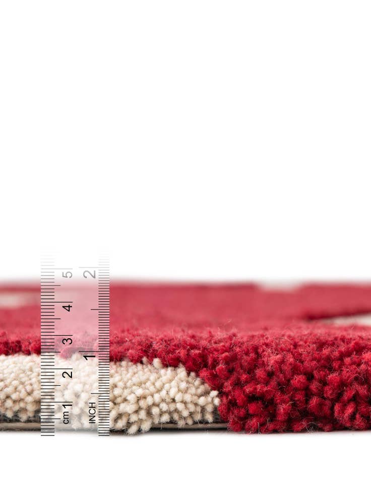 Detail image of  2' 7 x 10' Handtufted Wool Runner Rug