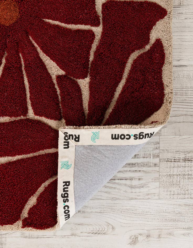 Detail image of  2' x 8' Handtufted Wool Runner Rug