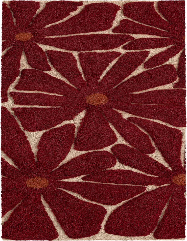 Primary image  2' x 8' Handtufted Wool Runner Rug