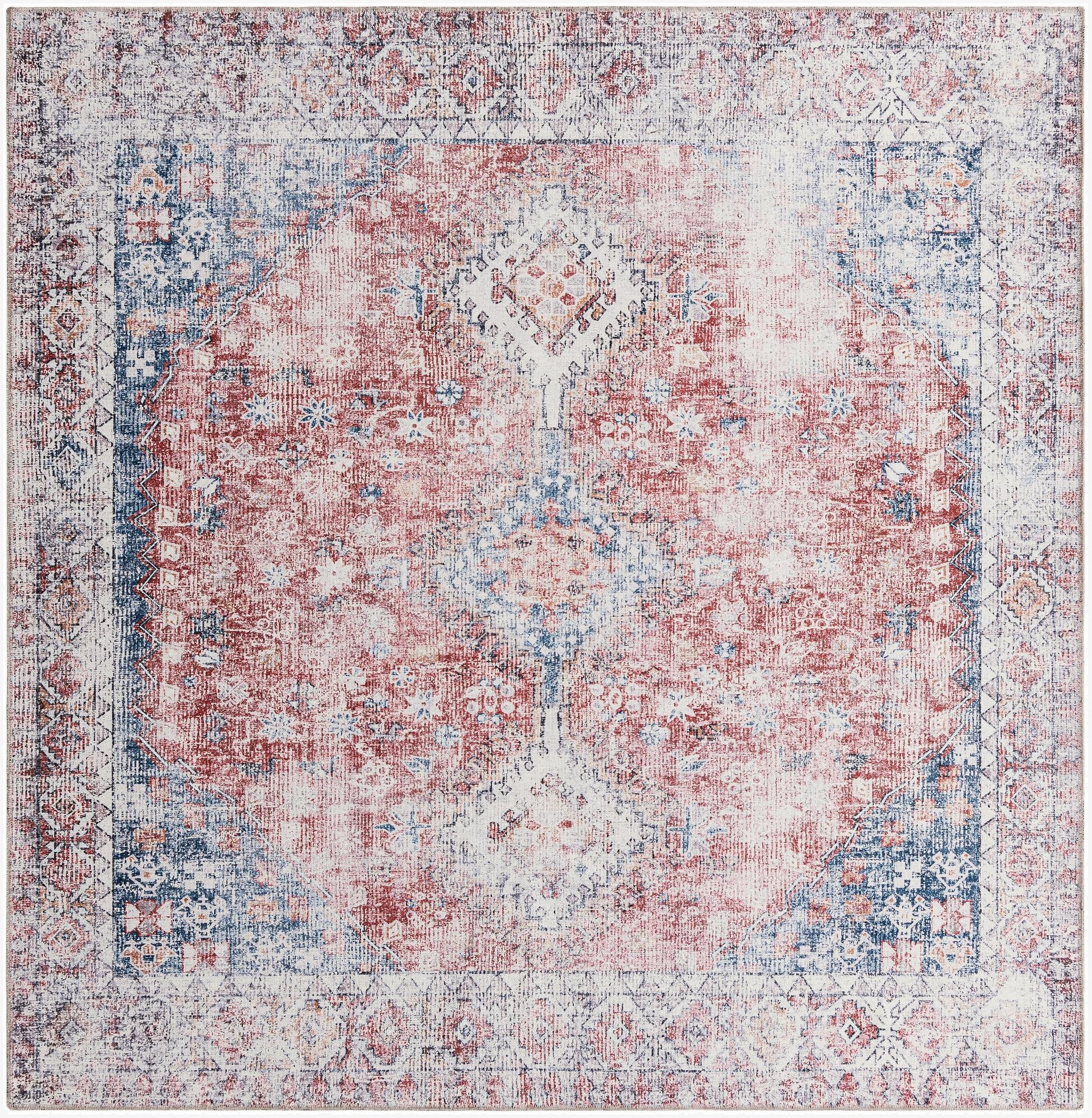  7' 10 x 7' 10 Yara Square Rug