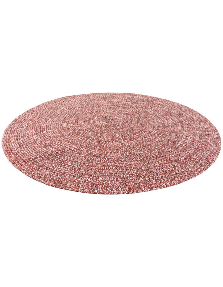 Detail image of  6' x 6'  Hand Woven Eco Verse   Washable Indoor / Outdoor Round Rug