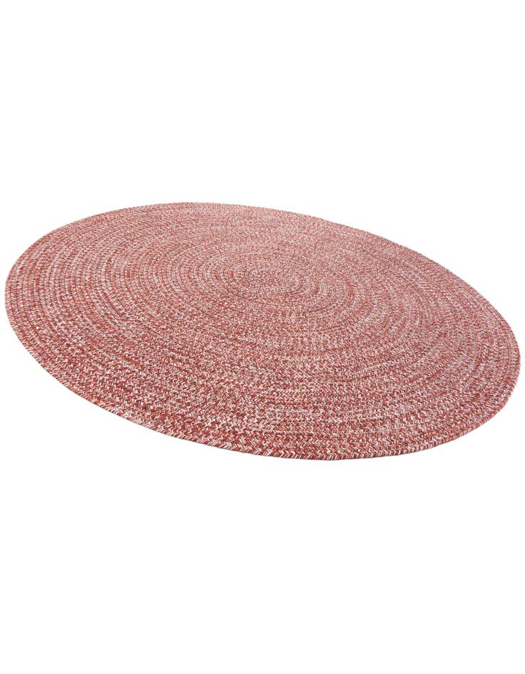 Detail image of  6' x 6'  Hand Woven Eco Verse   Washable Indoor / Outdoor Round Rug