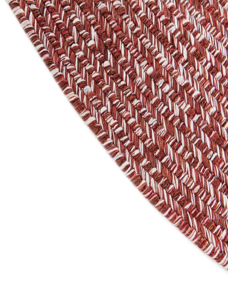 Detail image of  6' x 6'  Hand Woven Eco Verse   Washable Indoor / Outdoor Round Rug