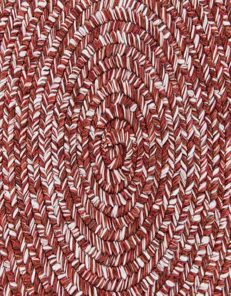 Detail image of  6' x 6'  Hand Woven Eco Verse   Washable Indoor / Outdoor Round Rug