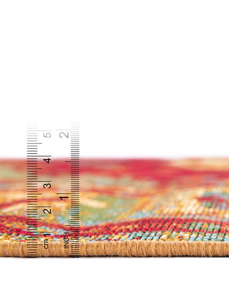 Detail image of  2' x 8'  Washable Traditional Indoor / Outdoor Runner Rug