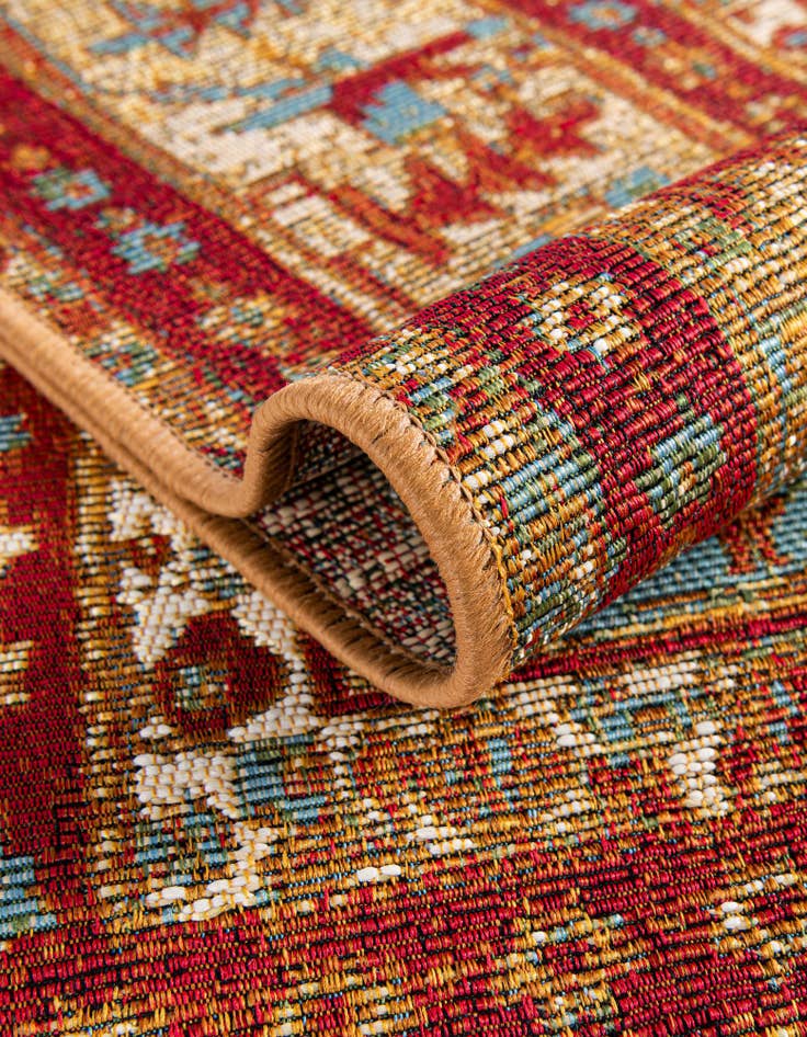 Detail image of  2' x 8'  Washable Traditional Indoor / Outdoor Runner Rug
