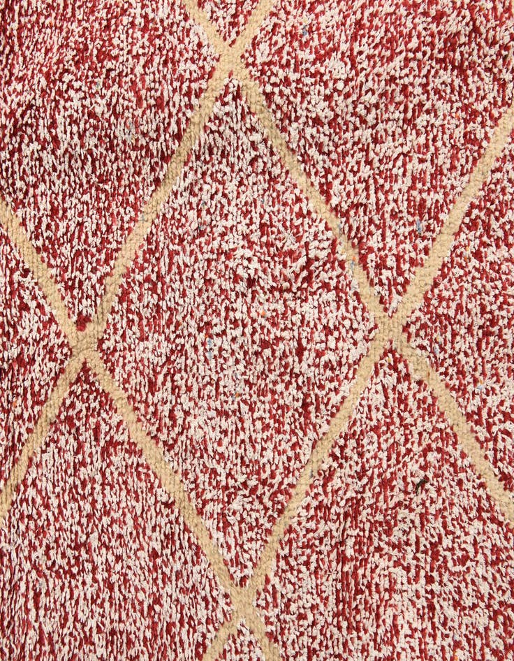 Detail image of  8' x 10' 9  Hand Knotted Moroccan Wool Rug