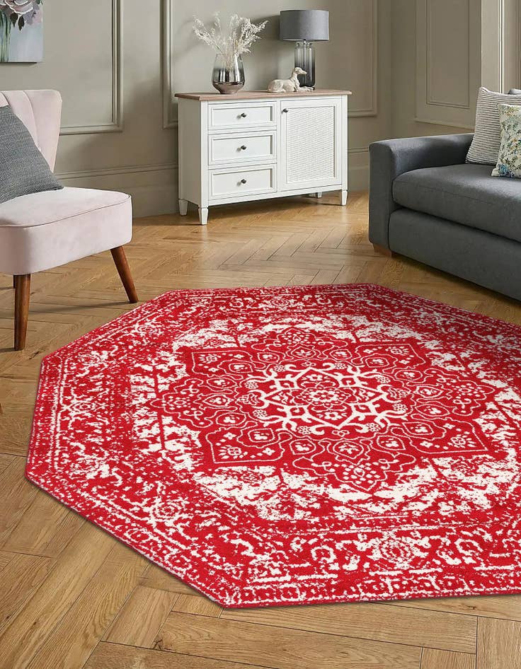 Detail image of  7' 10 x 7' 10 Arlington Octagon Rug