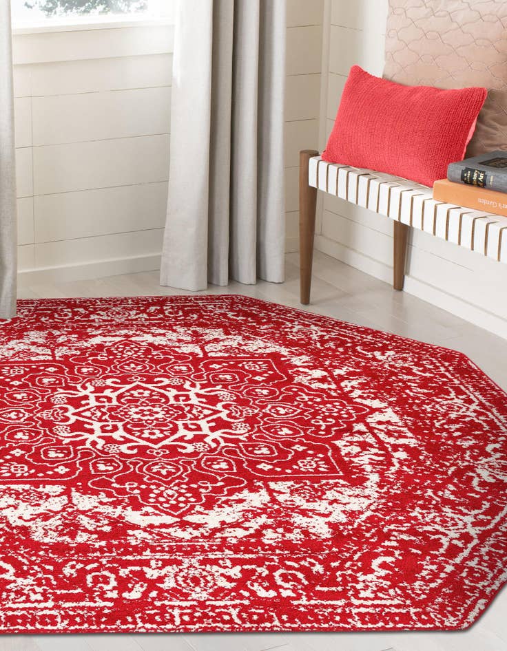 Detail image of  7' 10 x 7' 10 Arlington Octagon Rug