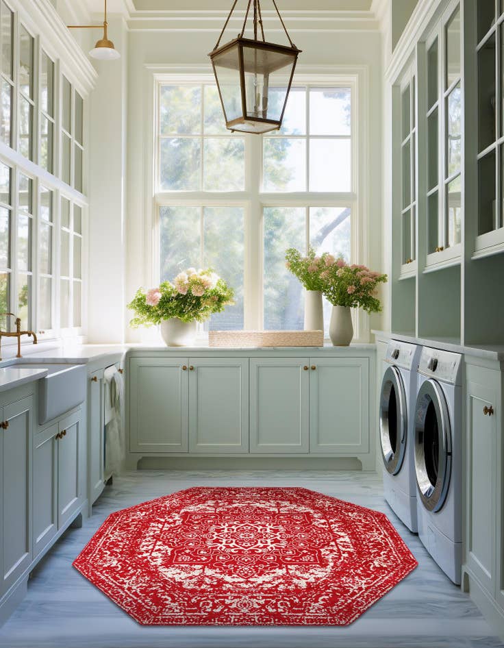 Detail image of  7' 10 x 7' 10 Arlington Octagon Rug