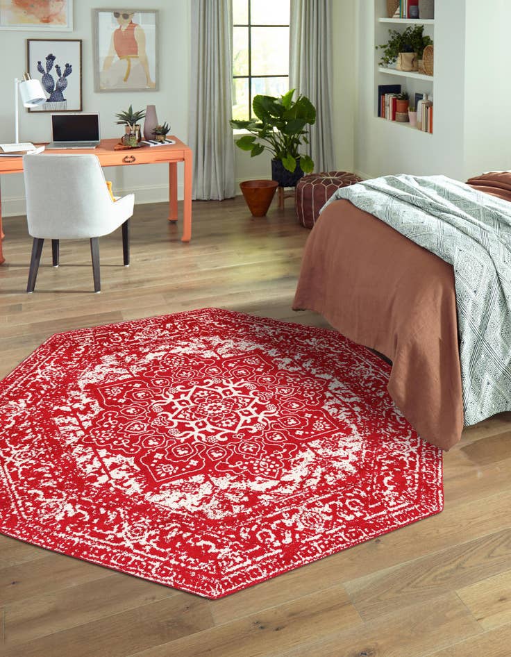Detail image of  7' 10 x 7' 10 Arlington Octagon Rug