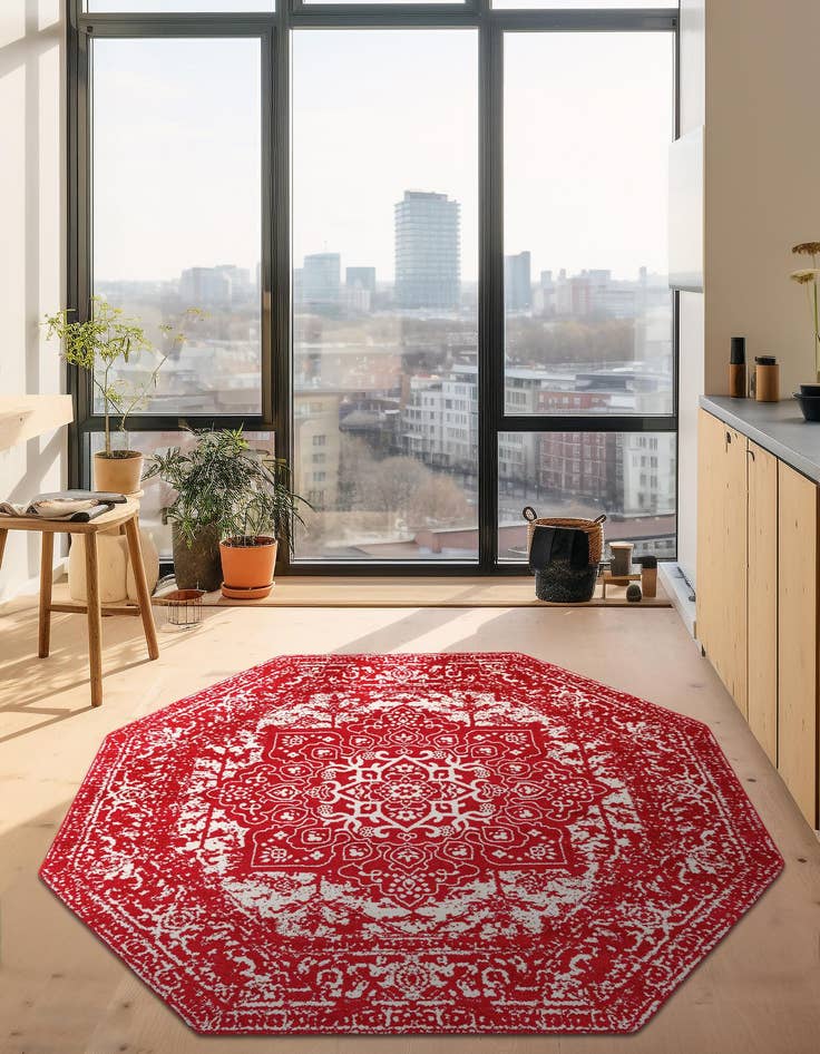 Detail image of  7' 10 x 7' 10 Arlington Octagon Rug