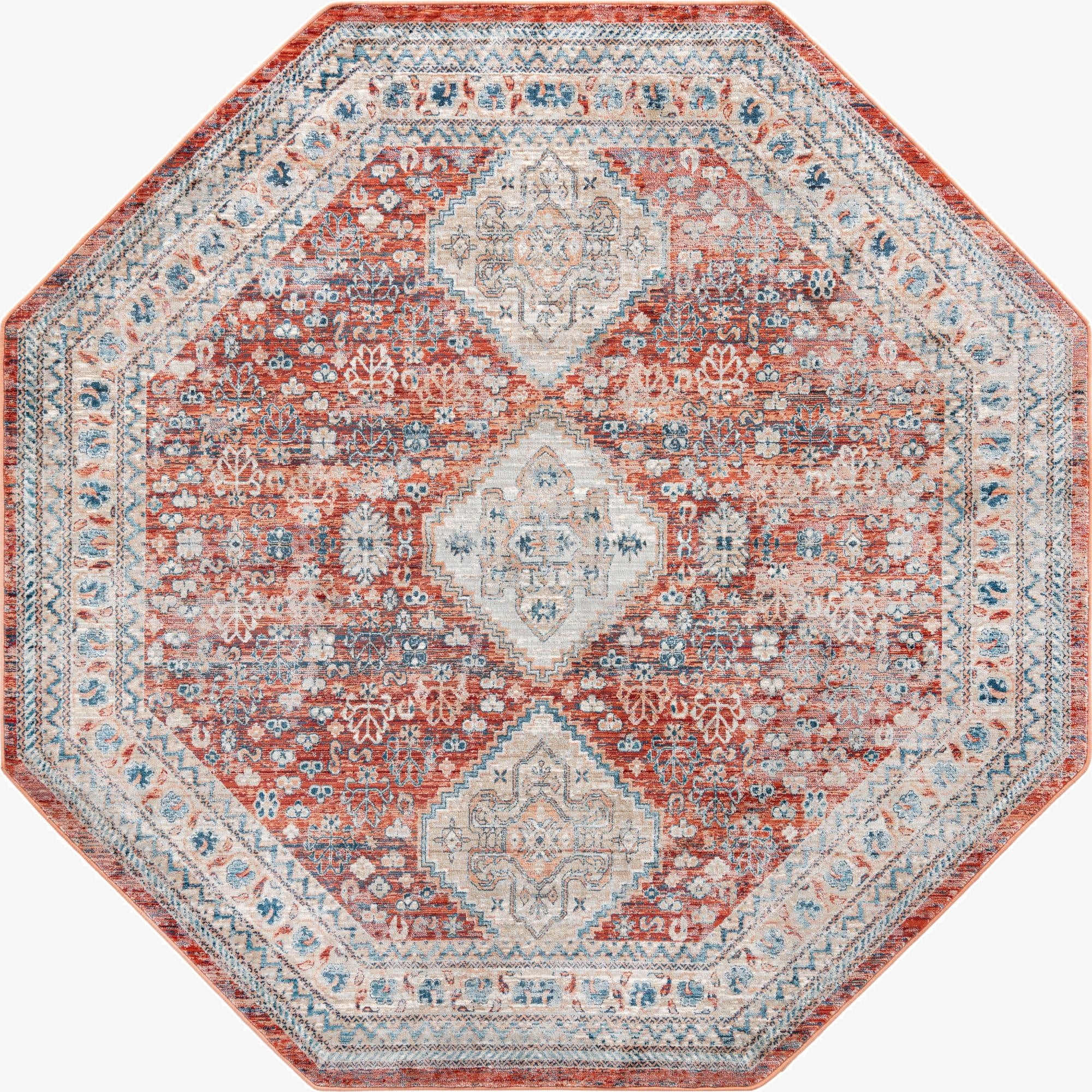  7' x 7' Newport Octagon Rug