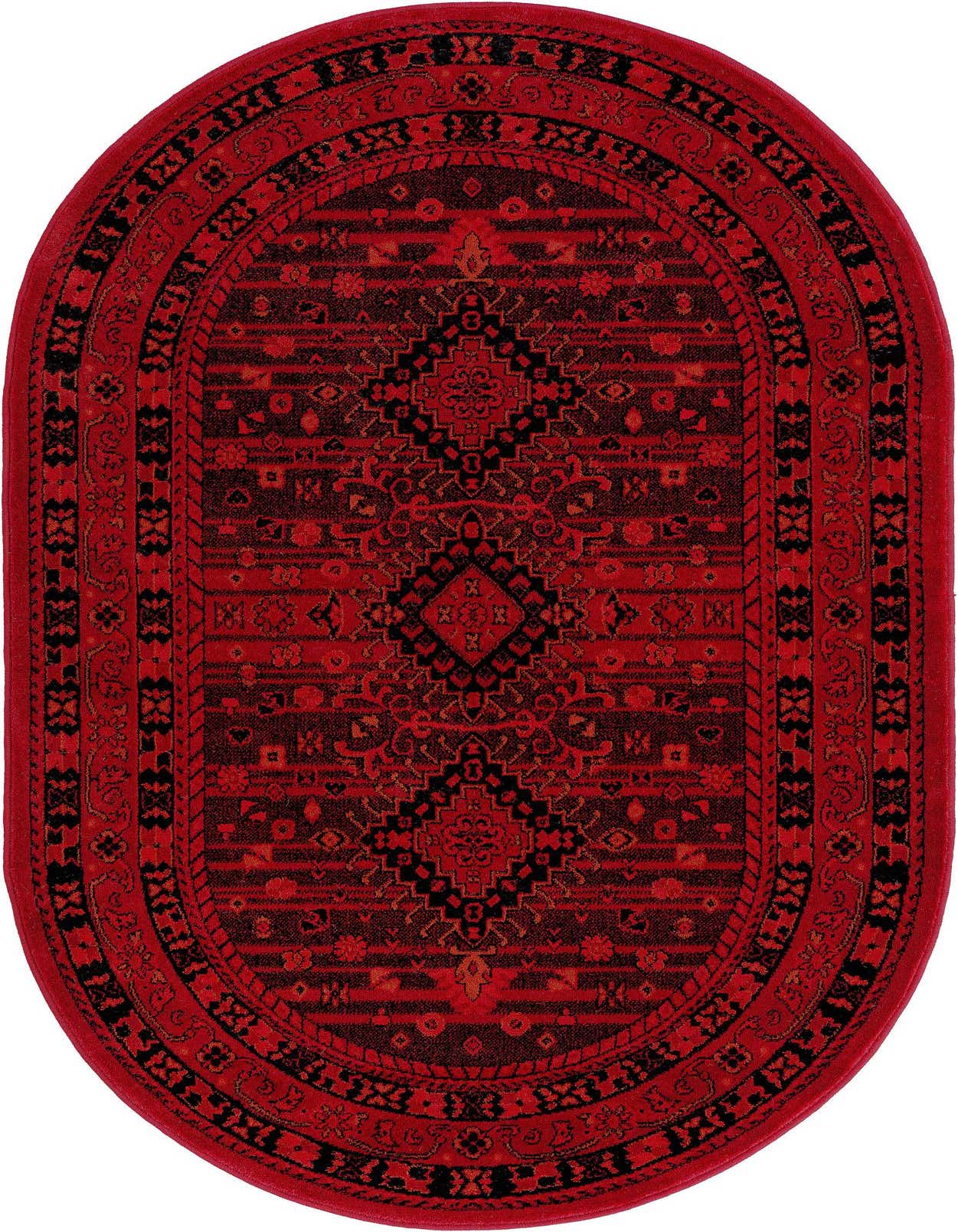 Primary image  3' x 5' 3 Bokhara Oval Rug