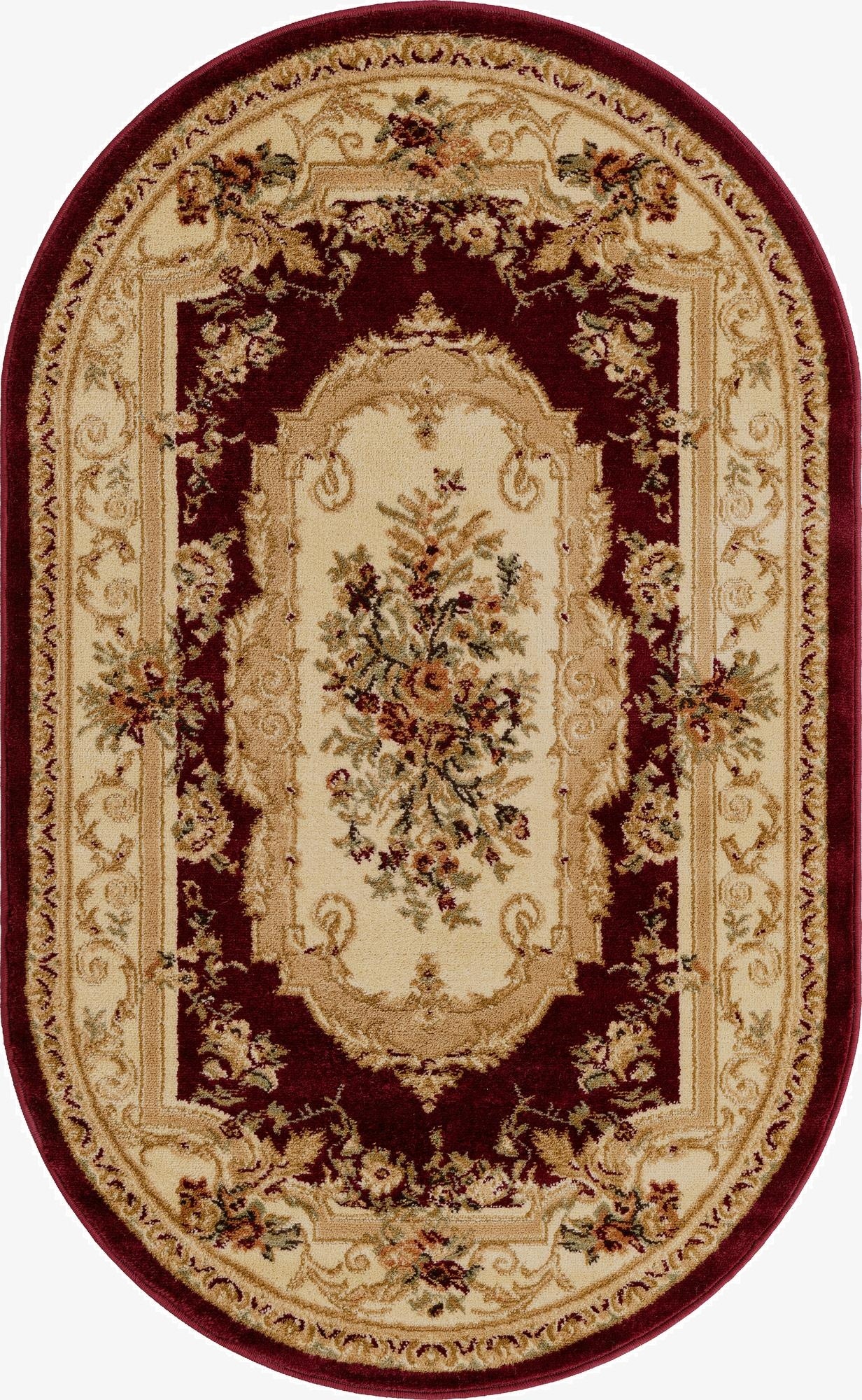  3' x 5' 3 Chateau Oval Rug