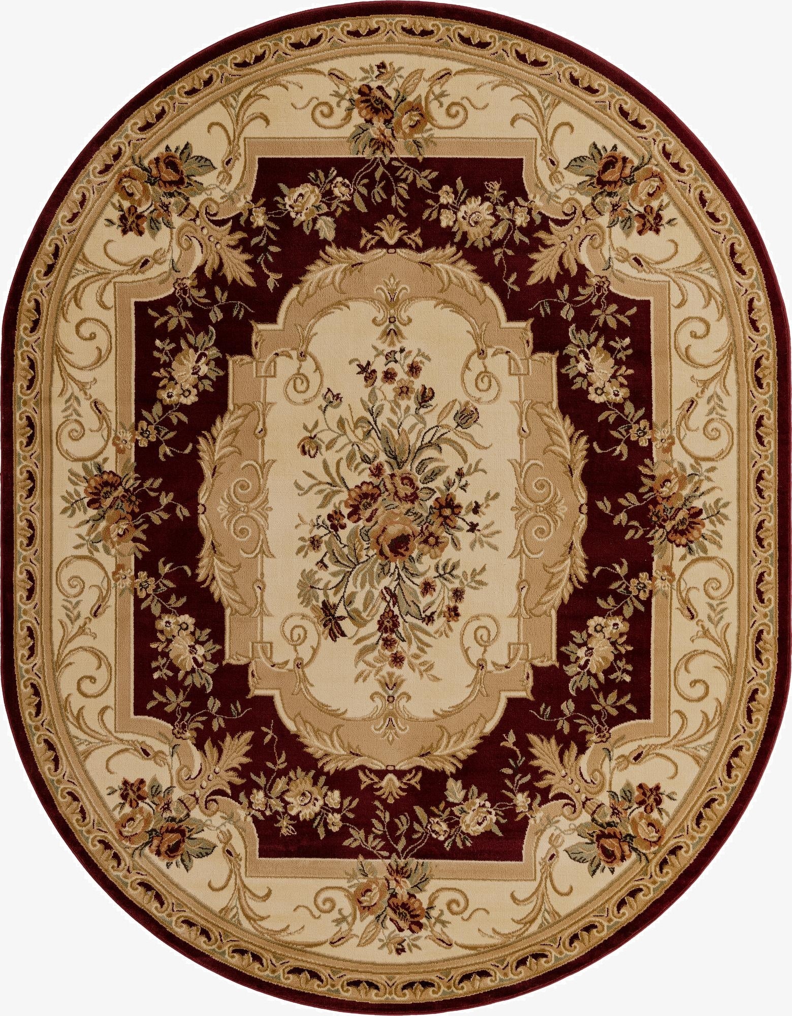  7' 10 x 10' Chateau Oval Rug