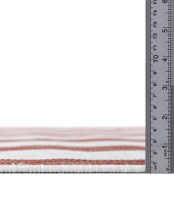 Detail image of  5' 3 x 8'  Washable Jill Zarin Indoor / Outdoor Oval Rug