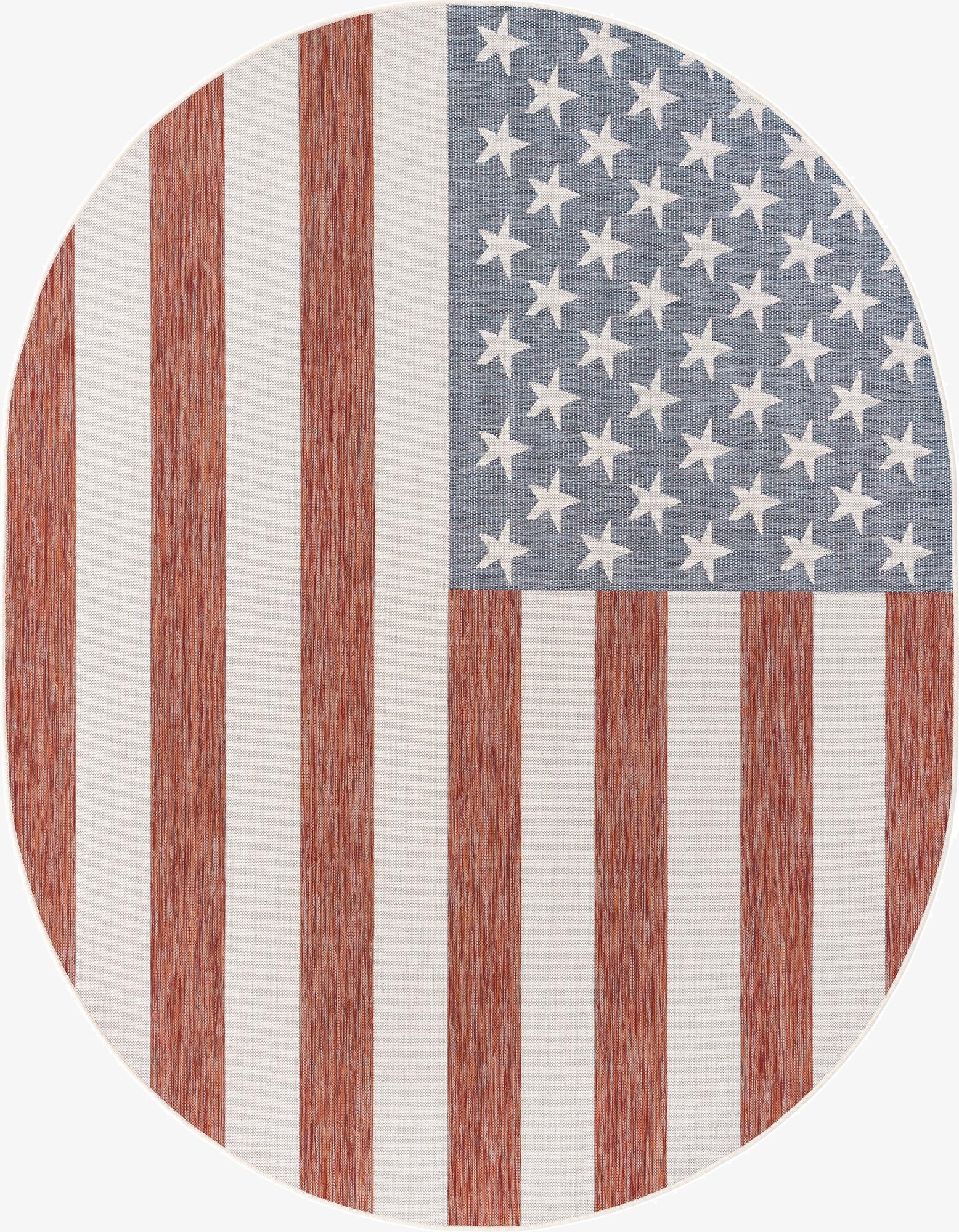  7' 10 x 10'  Washable Jill Zarin Indoor / Outdoor Oval Rug