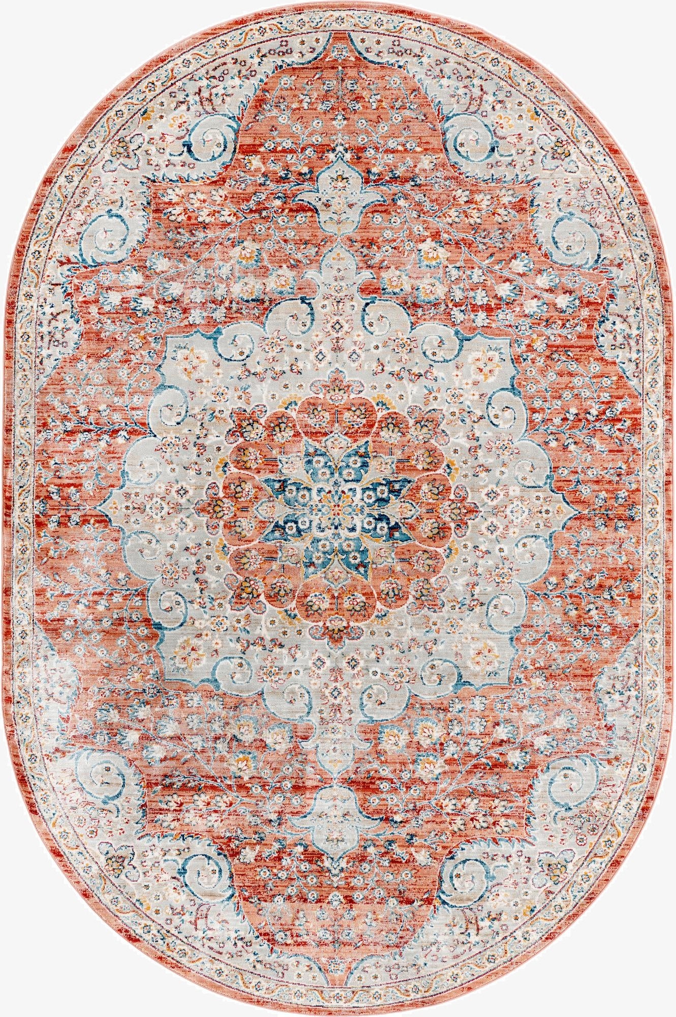  5' 3 x 8' Newport Oval Rug