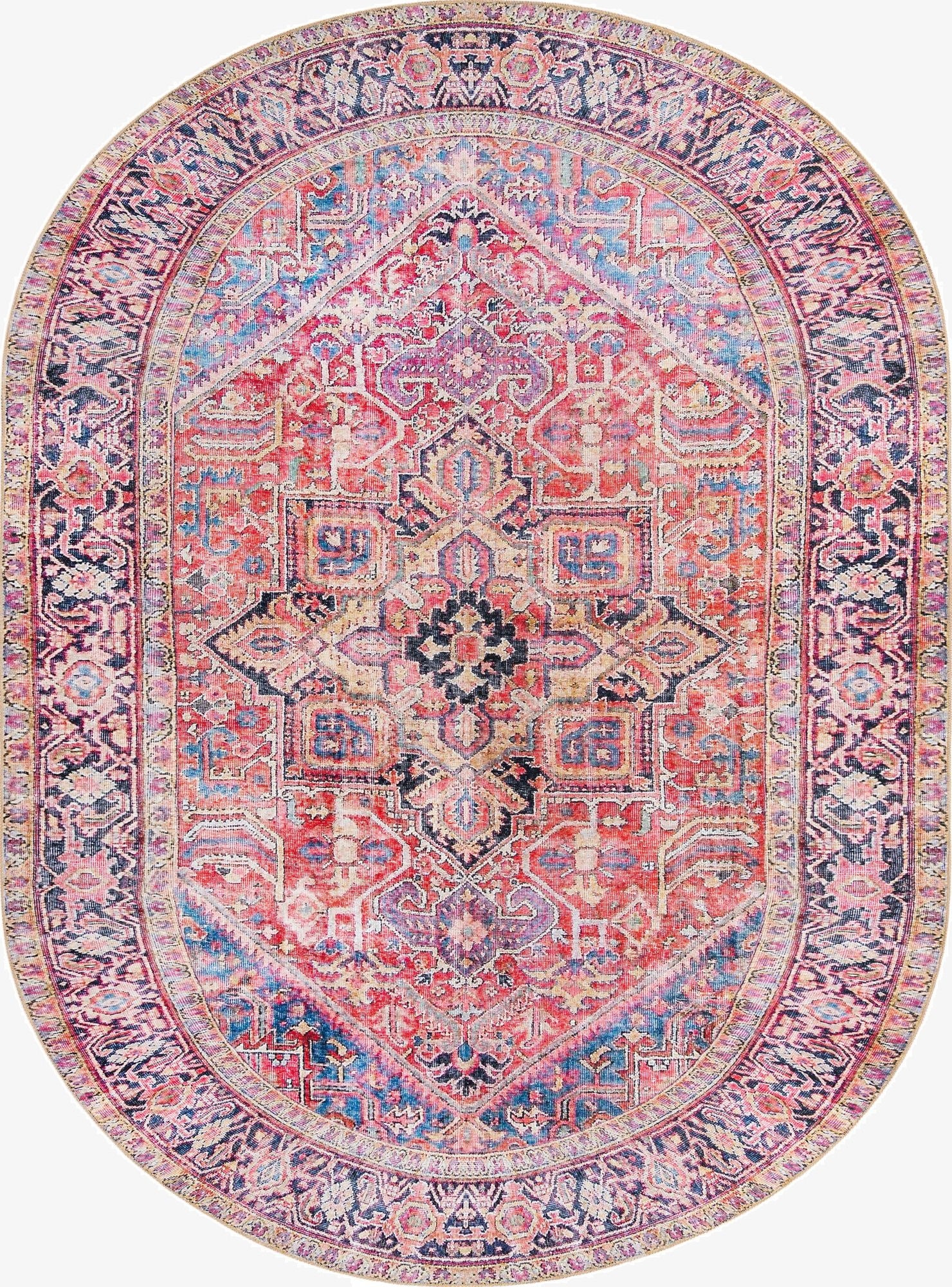  7' 6 x 10' 6 Timeless Oval Rug
