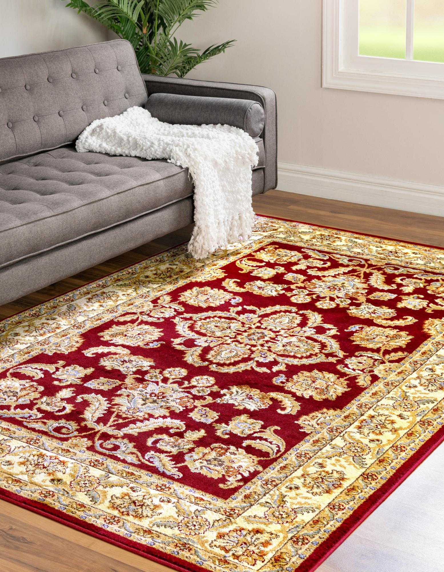 Red 10' x 14' 1 Aditi Rug | Rugs.com