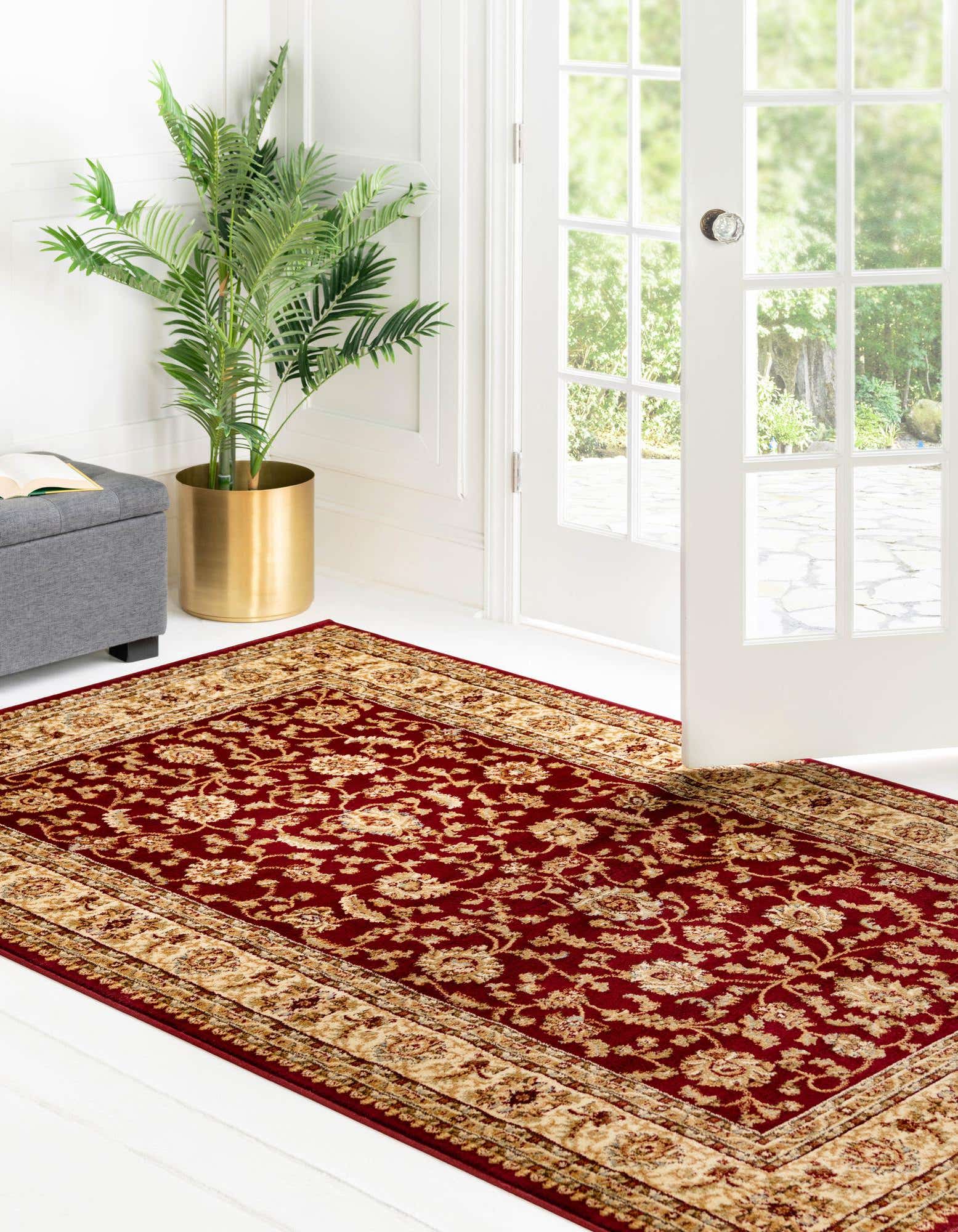 Red 2' x 3' Aditi Rug | Rugs.com
